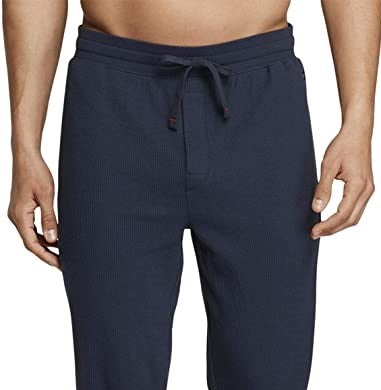 Tommy Hilfiger Men's Thermal Joggers Navy Size Small