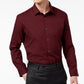 Alfani Men’s Stretch Modern Solid Shirt Red Size XX-Large