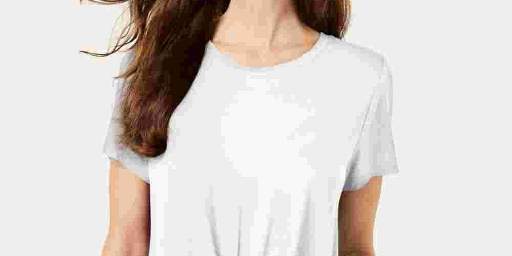 Style & Co Women's Twist Front Top White Size X-Large