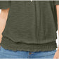 Style & Co Women's Convertible Off The Shoulder Top Green Size Medium