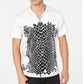 Inc International Concepts Men's Crocodile T-Shirt White Size XXX Large