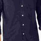 Club Room Men's Corduroy Shirt Dark Blue Size Small