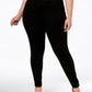 INC International Concepts Women's Plus and Petite Plus Size Tummy Control Beyond Stretch Skinny Jeans Black Size 18W