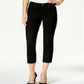 Charter Club Women's Tummy Control Bristol Capri Jeans Black Size 4 Petite