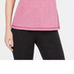 Ideology Women's Fitness Workout T-Shirt Wine Size Medium