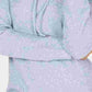 Ideology Women's Cowl Neck Fitness Sweatshirt Blue Size X-Small
