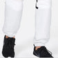 ID Ideology Men's Colorblocked Woven Joggers Grey Size Medium