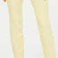 Charter Club Women's Cambridge Skinny Pull-On Tummy-Control Pants Regular And Short Lengths  Yellow Size 6