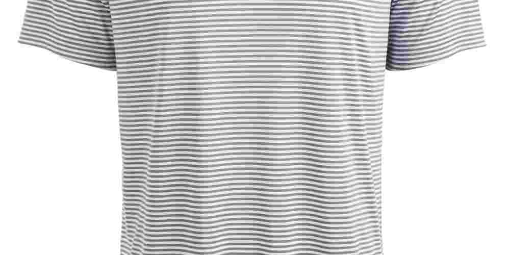 Attack Life Men's Regular Fit Performance Stretch Feeder Stripe Polo Grey Size XX-Large