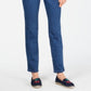 Charter Club Women's Tummy Control Ankle-Length Jeans Blue Size 10