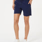 Ideology Women's 7 Woven Shorts Blue Size X-Large