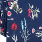 Bar III Men's Anson Floral Tie Navy Size Regular
