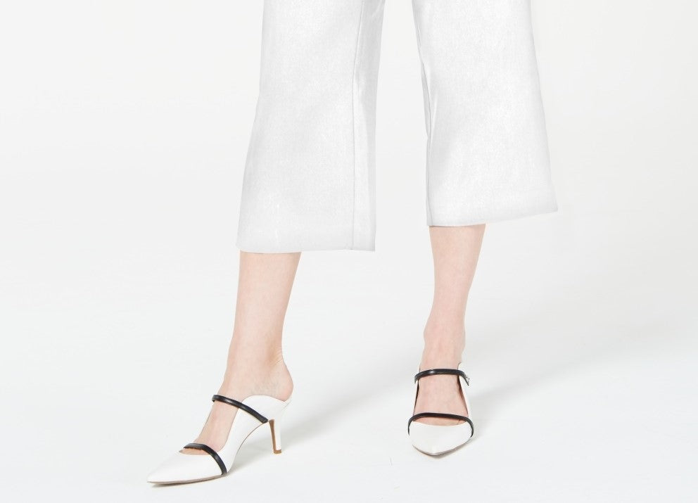 Alfani Women's Pull On Culottes White Size Petite Medium