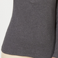 Karen Scott Women's Cotton Henley Neck Top  Charcoal Size Petite Large