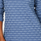 Karen Scott Women's Textured Sweater Navy Size XX-Large
