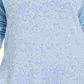 Karen Scott Women's Plus Size Confetti Sweater Blue Size 0X