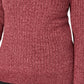 Karen Scott Women's Boat Neck Cotton Sweater Red Size Large