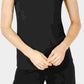 INC International Concepts Women's Crisscross Cutout Top Black Size X-Small