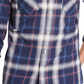 American Rag Men's Plaid Western Shirt Navy Size XX-Large