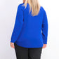 Charter Club Women's Cable Sweater Blue Size XX-Large