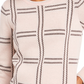 Charter Club Women's Printed Crewneck Sweater Pink Size Small