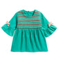 First Impressions Baby Girls Smocked Top Green Size 6-9MOS