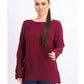 Karen Scott Women's Cotton Boat-Neck Sweater Red Size Large
