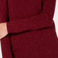 Karen Scott Women's Textured Tunic Sweater Red Size XX-Large