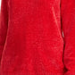 Karen Scott Women's Boat-Neck Chenille Sweater  Bright Red Size X-Small