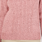 Karen Scott Women's Petite Mock-Neck Cable-Knit Sweater Pink Size Petite Large