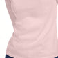 Maison Jules Women's 3/4 Sleeve Solid T-Shirt Pink Size Small