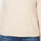 Karen Scott Women's Beige Long Sleeve Crew Neck Top Beige Petite Small