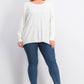 Karen Scott Women's Textured Stripe Sweater White Size X-Large