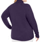 Karen Scott Women's Turtleneck Luxsoft Sweater Navy Size 1X