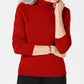 Karen Scott Women's Plus Size Turtleneck Luxsoft Sweater Mediun Red Size 1X