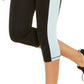 ID Ideology Women's Colorblocked Cropped Leggings Blue Size X-Small