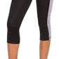 ID Ideology Women's Colorblocked Cropped Leggings Purple Size Medium
