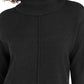 Alfani Women's Dropped-Shoulder Turtleneck  Green Size Small
