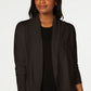 Karen Scott Women's Open-Front Cardigan Dark Beige Size X-Large