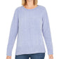 Style & Co Women's Chenille Sweater Blue Size Petite Medium