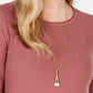 Style & Co Women's High Low Tunic Sweater Orange Size X-Small