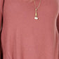 Style & Co Women's High Low Tunic Sweater Orange Size X-Small