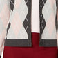 Charter Club Women's Argyle Knit Cardigan  Gray Size XX-Large