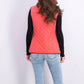 Charter Club Women's Quilted Stand-Collar Vest Orange Size X-Large