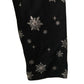 Karen Scott Women's Snowy Glory Mock Neck Top Black Size Medium