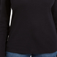 Karen Scott Women's Embroidered Holiday Dog Shirt  Black Size XX-Large