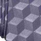 Alfani Men's Alden Silk Blend Geometric Neck Tie Gray Size Regular