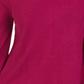 Style & Co Women's Mock Neck Keyhole Sweater Red Size X-Large