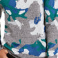 Alfani Men's Abstract Jacquard Crewneck Sweater Green Size Medium