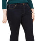 INC International Concepts Women's Plus Size Bootcut Jeans Blue Size 24W
